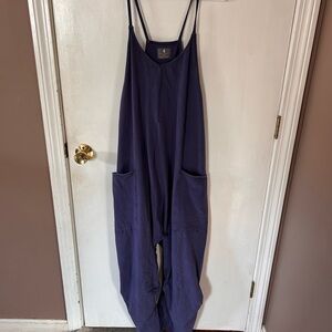 Free People Deep Blue hot shot one piece